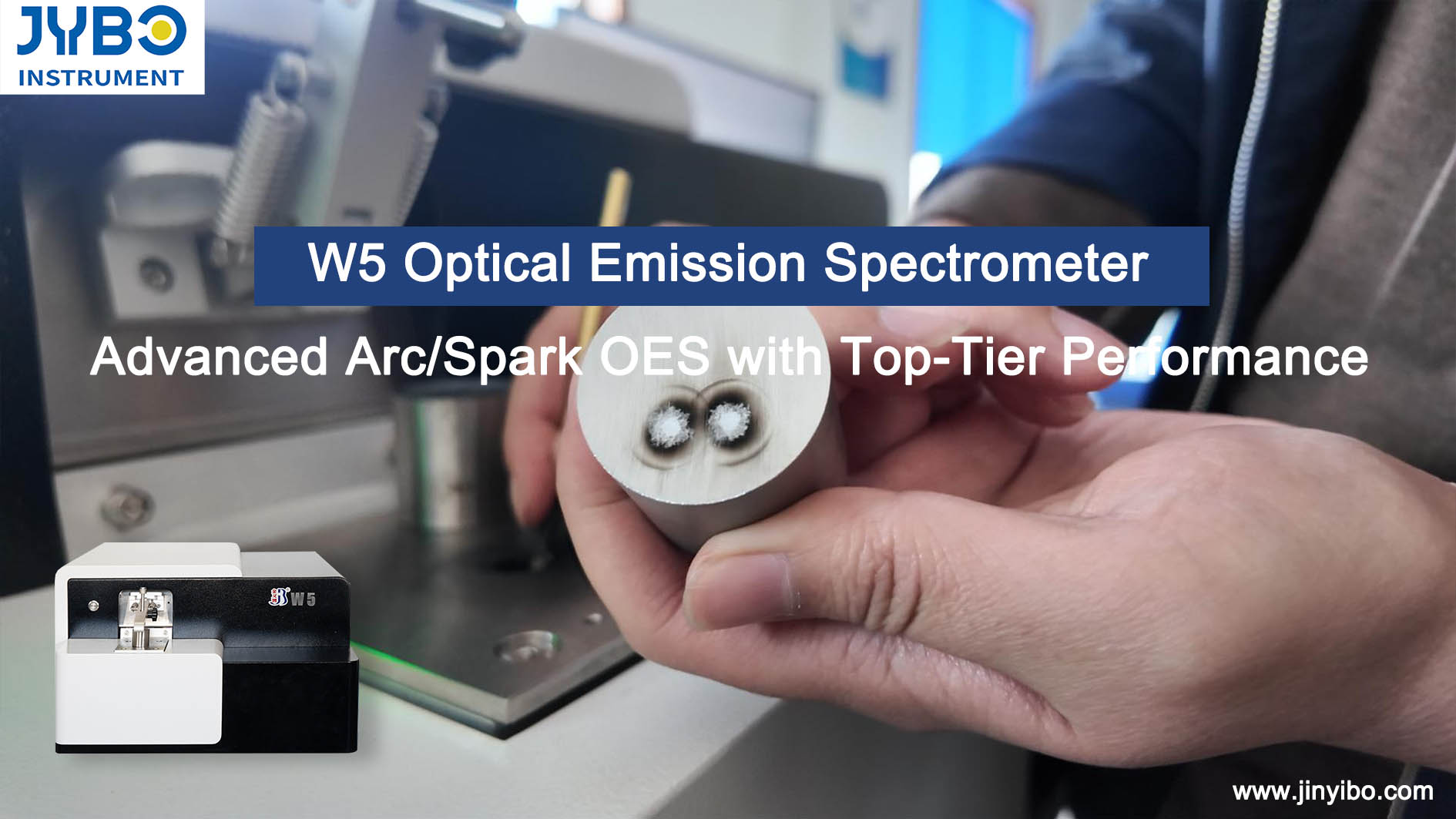 W5 optical emission spectrometer is the most advanced Arc/Spark-OES with Ultimate Performance