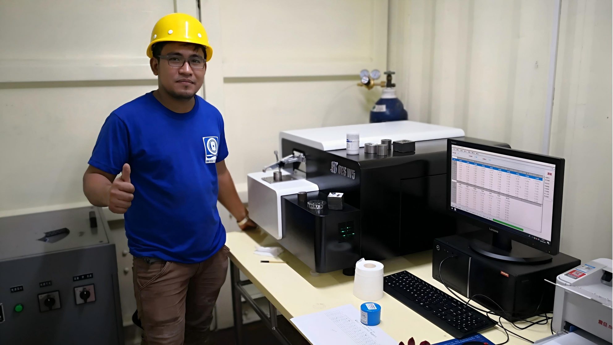 W5 Optical Emission Spectrometer for Q195,Q235,Q275 Steel Rebar