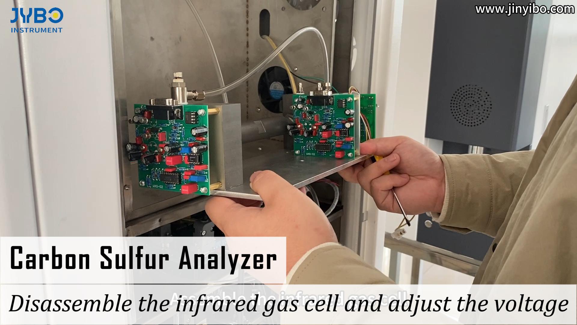 Carbon Sulfur Analyzer（Elemental Analysis）-adjust the voltage