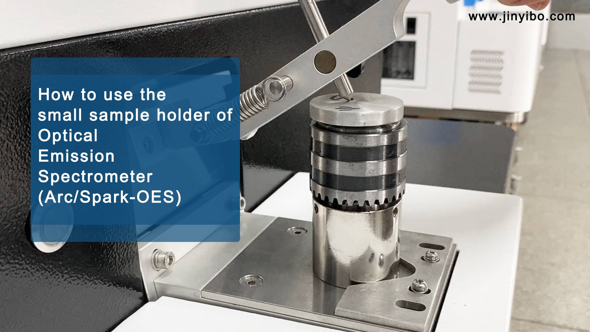 How to use the small sample holder of Optical Emission Spectrometer(Arc/Spark-OES)？